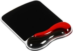 Alfombrilla de gel para ratón KENSINGTON Duo Gel rojo-gris
