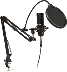 Micrófono de estudio con soporte