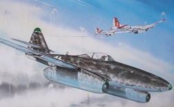 Maqueta de avión Messerschmitt Me 262 A-1a 1:72