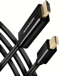 Cable activo Mini DisplayPort a HDMI 1.4, 1,8 m — AXAGON