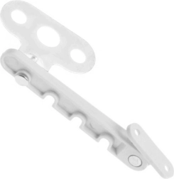 Bloqueo de ventana con limitador de apertura, regulación de 4 niveles, blanco