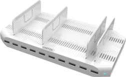 Estación de carga 10× USB 2,4 A, 96 W