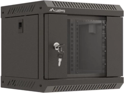 Armario de instalación mural Lanberg Rack WF11 10" 4U 300x300 negro