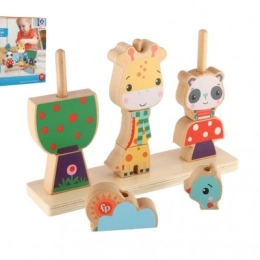 Juguete de construcción de madera Fisher-Price para niños