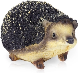 Figura de jardín de erizo 14,5 × 9,5 × 8 cm