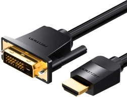 Cable HDMI a DVI (24+1) 3 m 4K 60 Hz/1080p 60 Hz negro