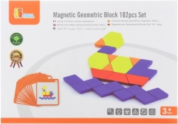 Mosaico magnético - bloques geométricos