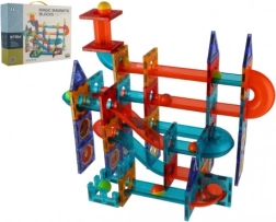 Pista de canicas Construcción magnética