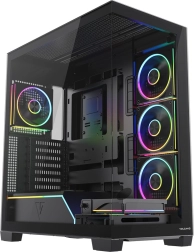 Caja de PC Modecom Volcano Stellar Plus ARGB Midi 5F, negra