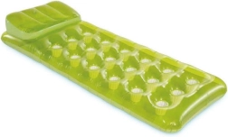 Colchoneta inflable de playa 188 × 71 cm verde Intex