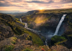 Puzzle Ravensburger de 1000 piezas – cascada Háifoss, Islandia