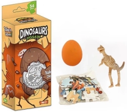 Puzzle de 30 piezas dinosaurio y huevo con esqueleto