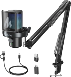 Micrófono inalámbrico para gaming Maono DM40 S Pro