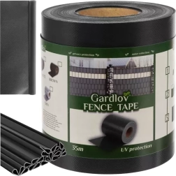 Cinta de jardín antracita 19cm x 35m 630g/m2