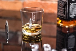 Balas enfriadoras metálicas para bebidas, 4 uds