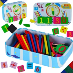Kit educativo para aprender la hora y a contar para niños
