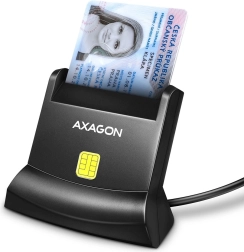 Lector de tarjetas de sobremesa AXAGON CRE-SM4N USB