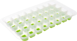Molde de silicona para hielo 32 cubitos 32,5 × 18 × 3 cm ORION