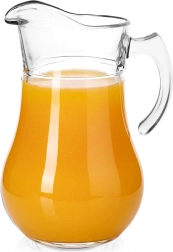 Jarra de vidrio con tapa 2,4 l