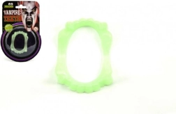 Dientes de vampiro luminosos para carnaval