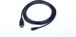 Cable HDMI a HDMI Micro v2.0 1.8M con conectores chapados en oro