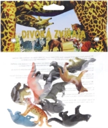 Animales del bosque – set de 10 figuras de plástico