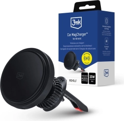 Soporte para coche 3mk con carga inalámbrica MagCharger para rejilla de ventilación