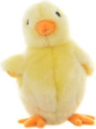 Pollito de peluche amarillo