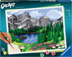 Pintura por números CREART Premium B – Dolomitas