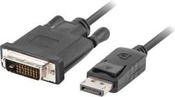 Cable DisplayPort a DVI-D (24+1) 1,8 m negro