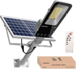 Lámpara LED solar Superfire con mando a distancia, 1200 lm, IP65