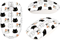 Ratón inalámbrico con gatitos i-total