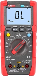 Multímetro digital profesional UNI-T con True RMS e IP65