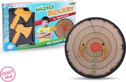 Hachas de lanzamiento para niños con diana de 45 cm