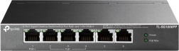 Conmutador gigabit TP-Link SG1006PP de 6 puertos (3 PoE+ y 1 PoE++)
