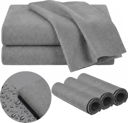 Paños de microfibra para ventanas y cristal sin rayas Ruhhy 30 × 40 cm (3 uds.)