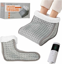 Bota eléctrica calefactable para pies 75 W con temporizador y 9 niveles - 1 pieza