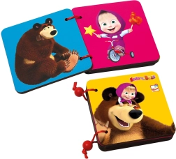 Bino libro de madera Masha y el Oso
