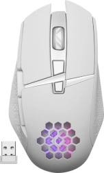 Ratón gaming inalámbrico DEFENDER Glory, blanco