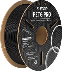 Filamento ELEGOO PETG Pro negro 1,75 mm 1 kg
