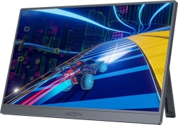 Monitor portátil Arzopa 16,1" Z1FC, 144 Hz, Full HD, plateado-gris
