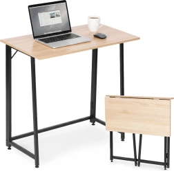 Escritorio plegable 80 × 45 cm estilo loft MODERNHOME