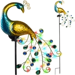 Lámpara solar de jardín Pavo Gardlov