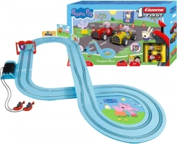 Pista de coches Carrera First Peppa Pig 2,9 m