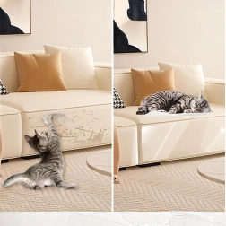 Película protectora transparente contra arañazos para muebles y puertas 45 × 15 cm, 5 uds