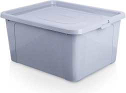 Caja de almacenamiento de plástico con tapa 20 l – Vilde