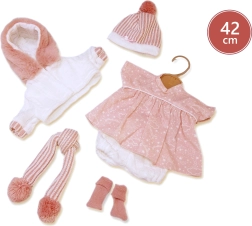 Llorens conjunto de ropa para muñeca 38 cm, 6 piezas
