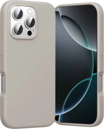Funda de silicona Vention para iPhone 16 Pro Max con MagSafe, gris
