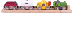 Bigjigs Rail tren de construcción de madera