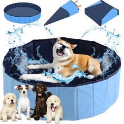 Piscina plegable para perro 60 × 20 cm